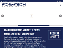 Tablet Screenshot of formtech.com